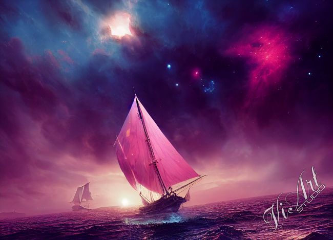 Pink sails