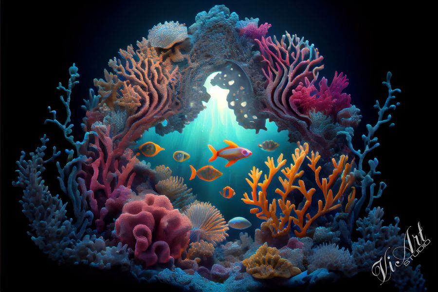 Deep sea reef