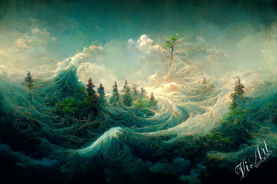 Dance of forest and sea