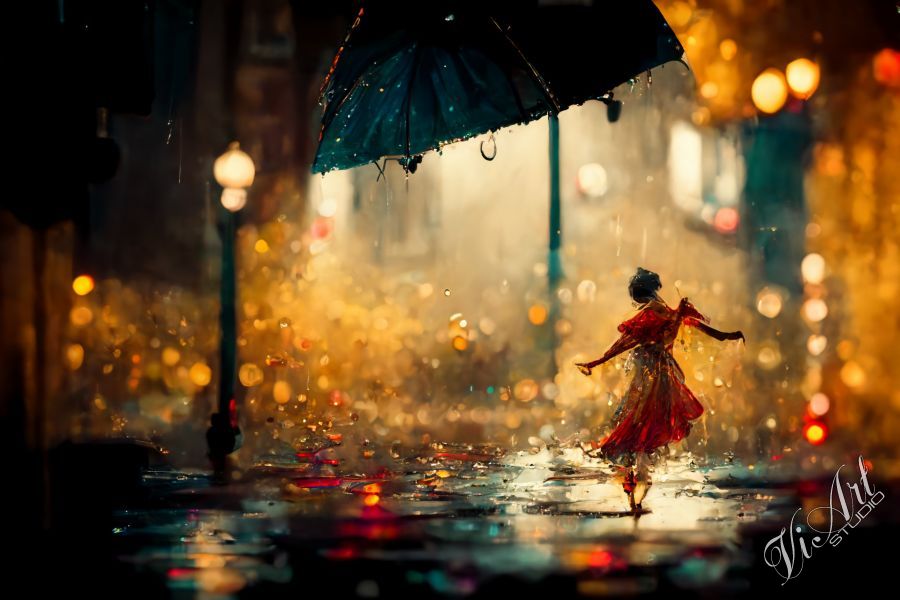 Dancing in the rain