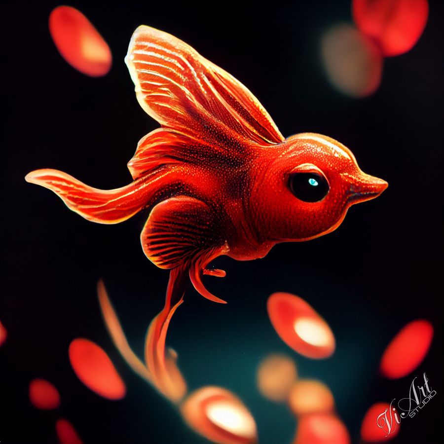 Surreal goldfish