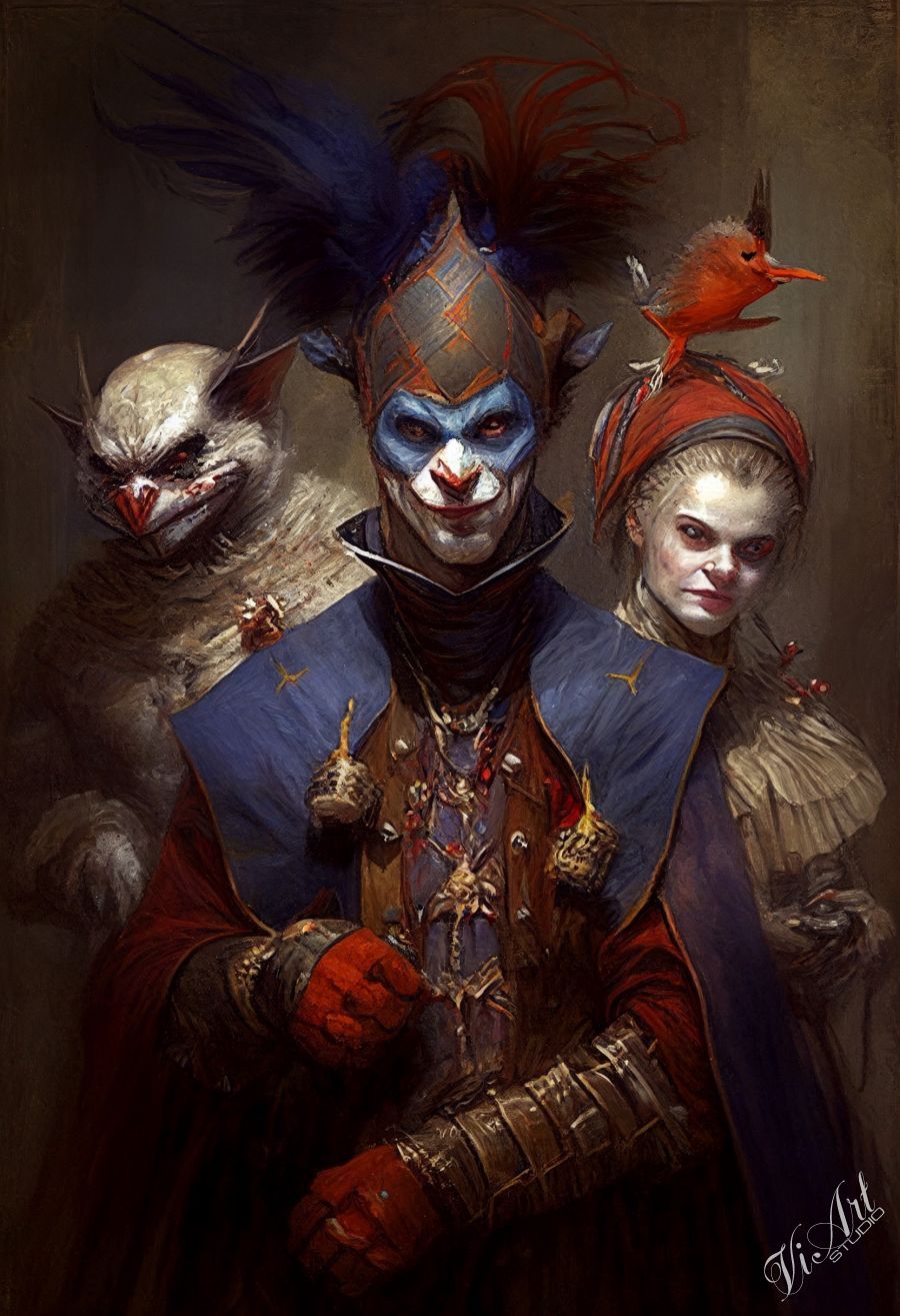 Jester, Clown, Harlequin