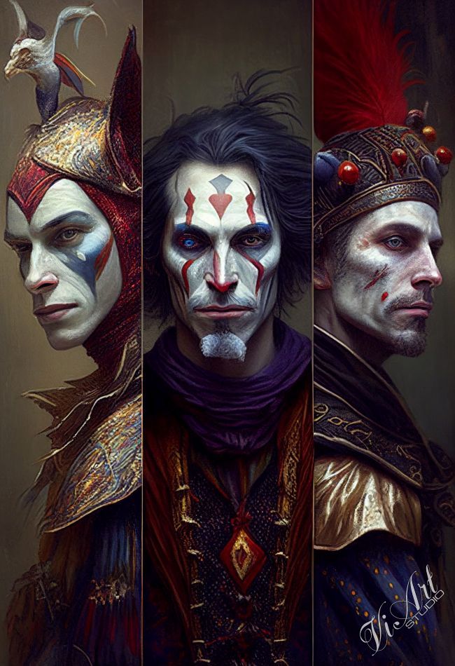 Clown, Jester, Harlequin