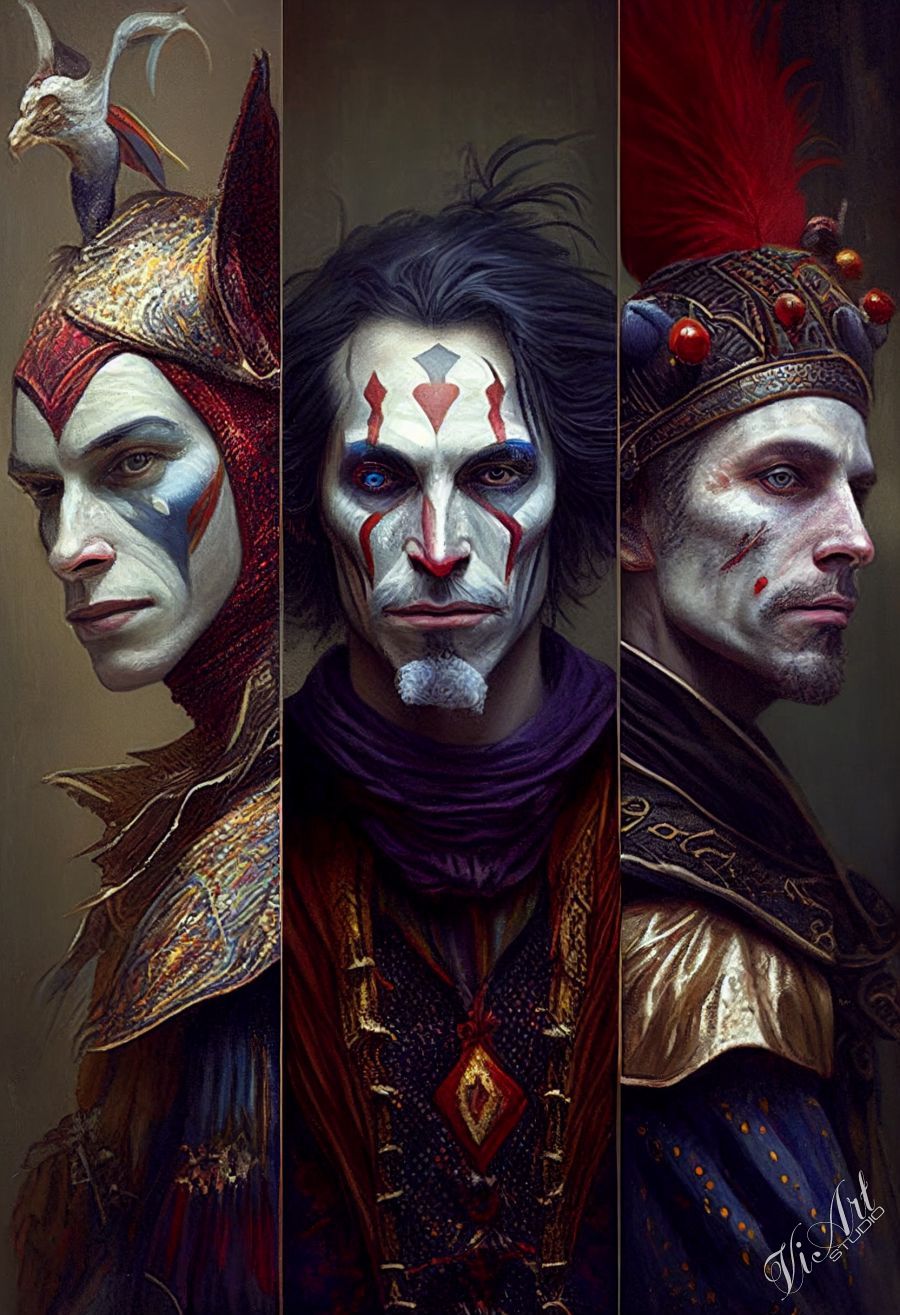 Clown, Jester, Harlequin