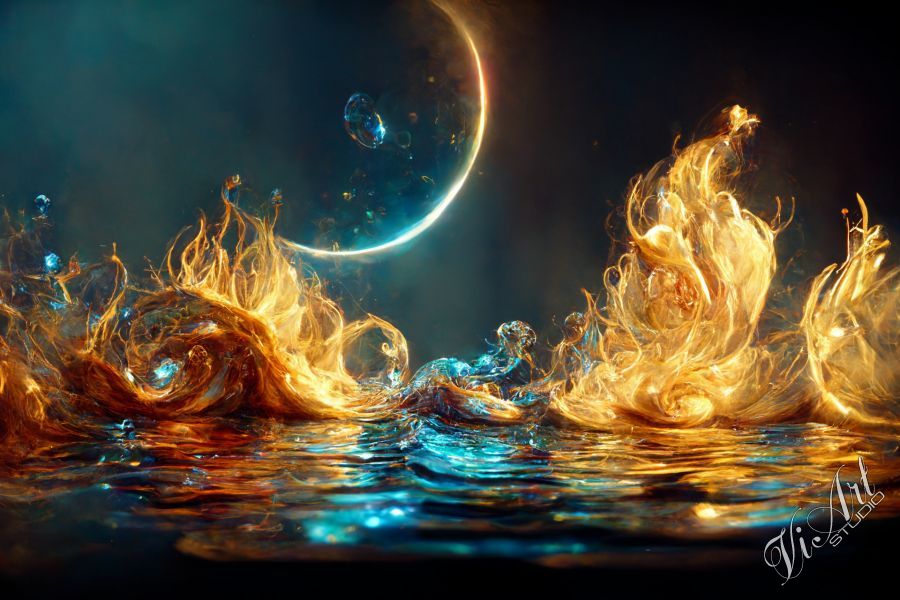 Dance of fire and water