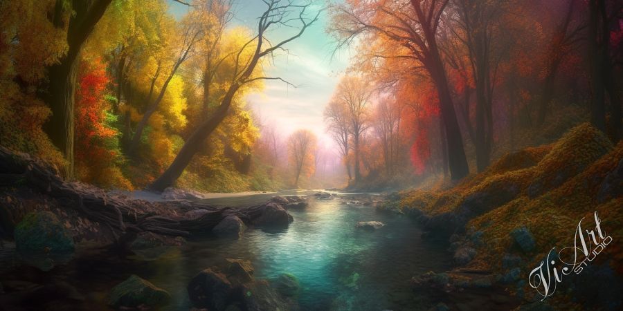 Fairy forest colors