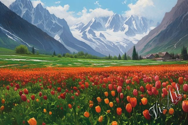 Tulips of Kyrgyzstan