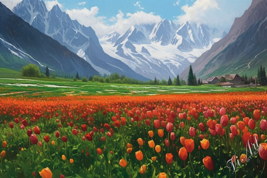 Tulips of Kyrgyzstan